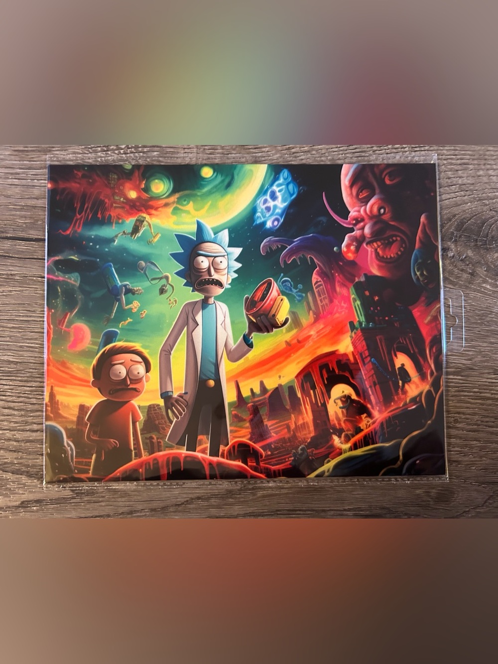 Rick and Morty 8x10” Tin sign